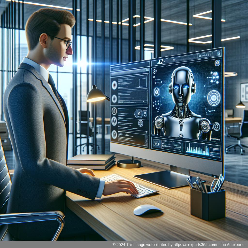 A screenshot of a WordPress website featuring an interactive AI chatbot providing customer support.