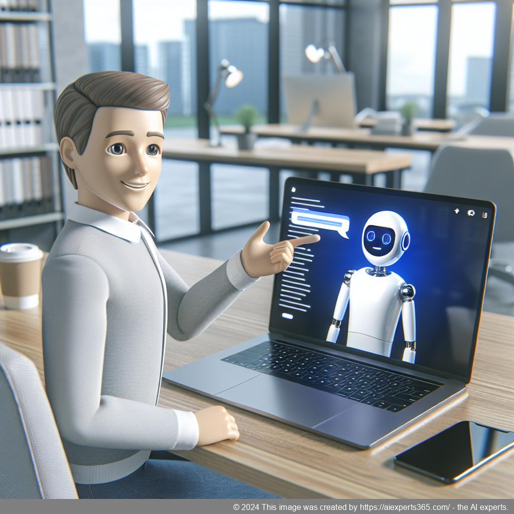A screenshot showcasing Ailisha's AI Chatbot Plugin interface integrated into a WordPress site.