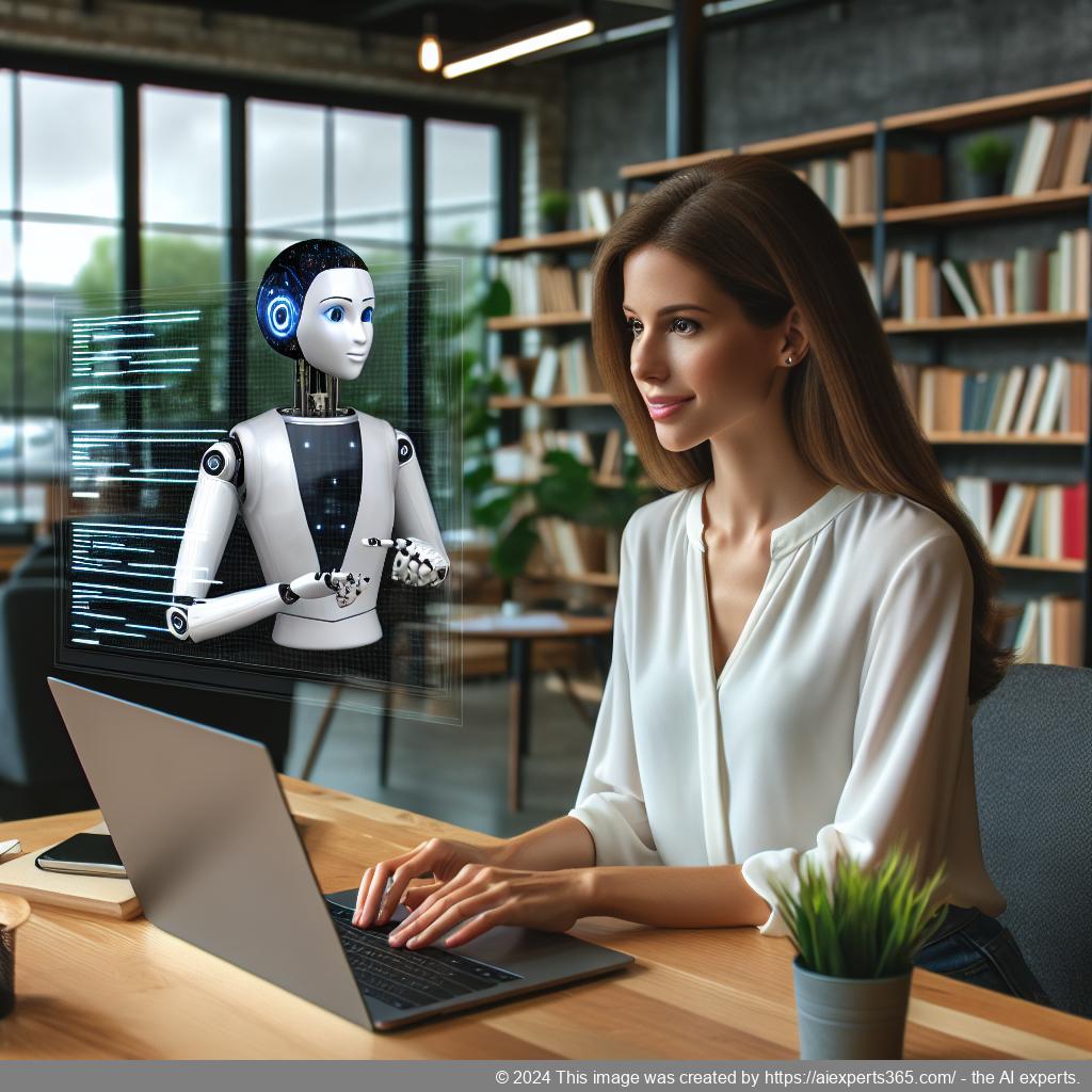 Ailisha's AI Chatbot showcasing its interface on a modern WordPress website, highlighting features like FAQs and real-time responses.