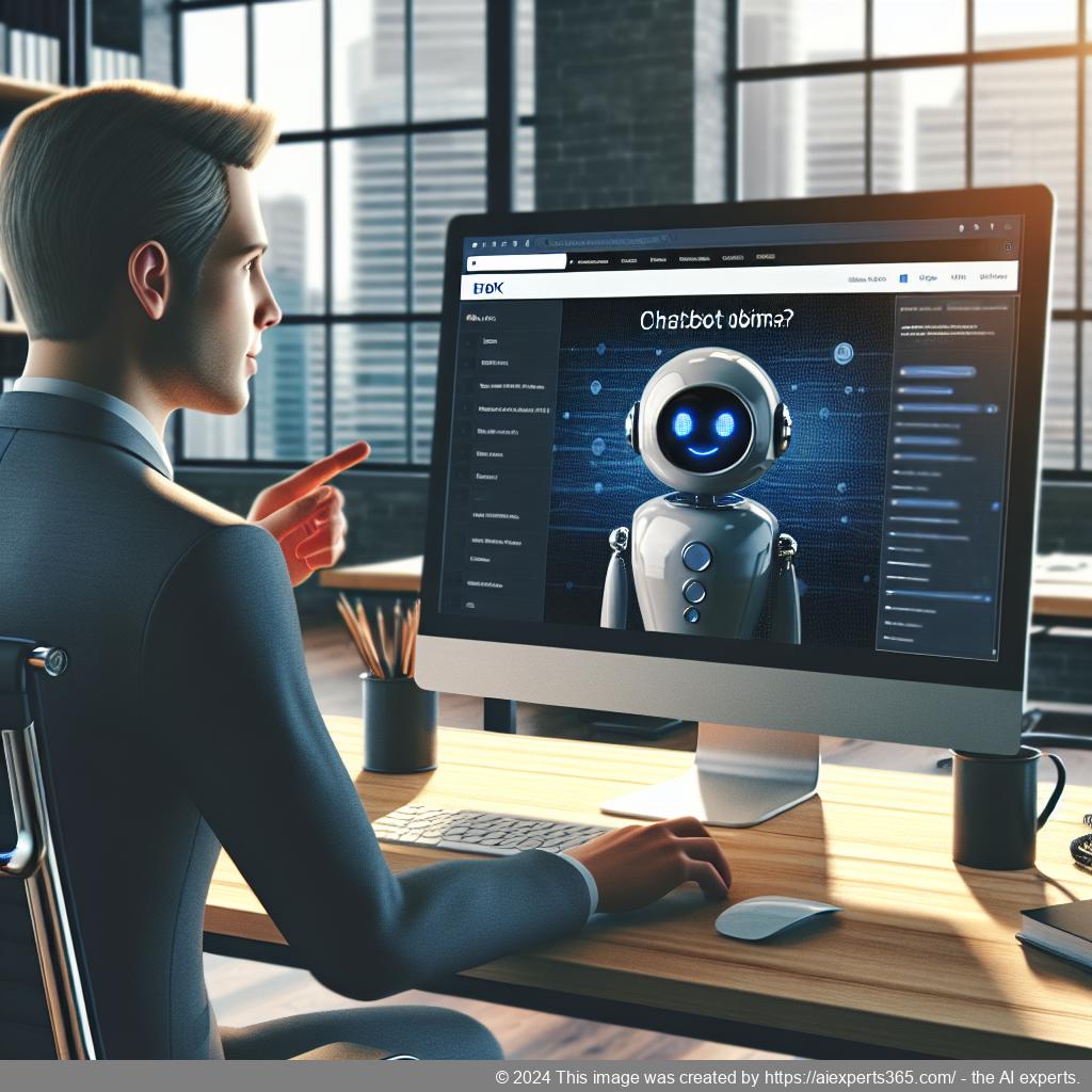 A screenshot showcasing Ailisha's AI Chatbot interface on a WordPress website demonstrating real-time customer interaction.