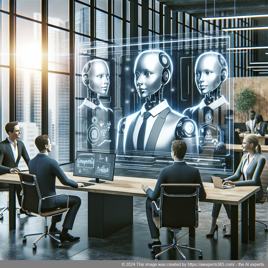 A visual representation showcasing Ailisha's AI Chatbot interface on a modern WordPress site, highlighting its features like customizable roles and analytics.