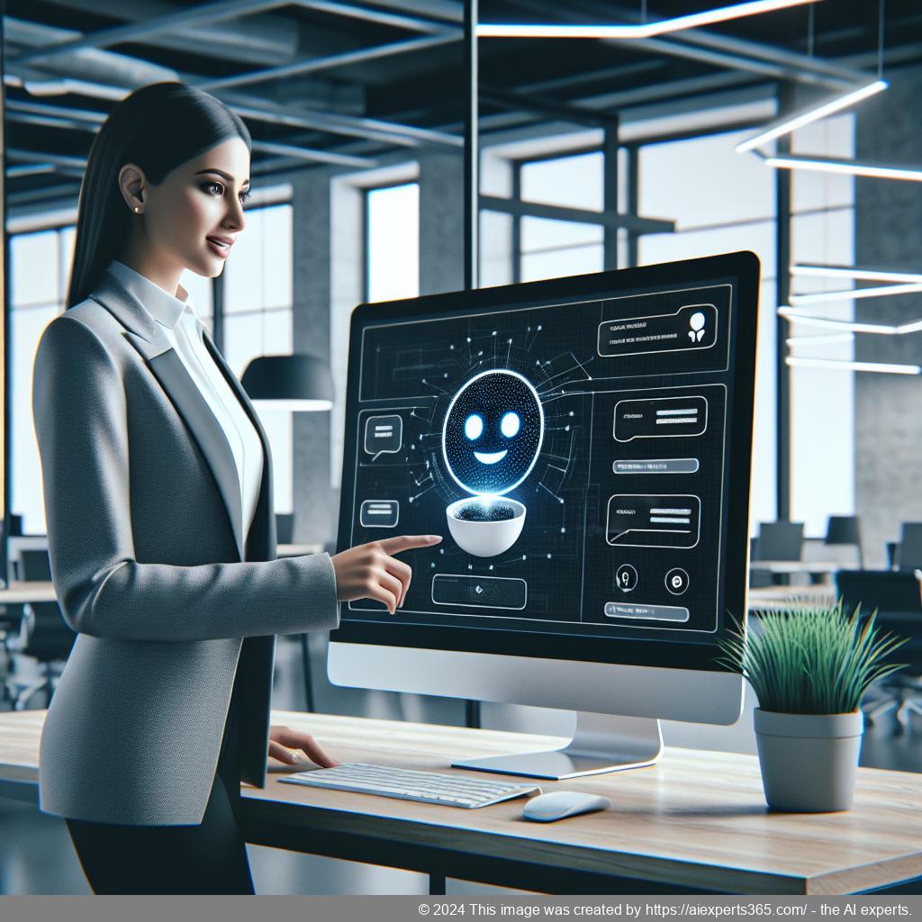 A screenshot showcasing Ailisha's best WordPress AI chatbot interface providing instant customer support.
