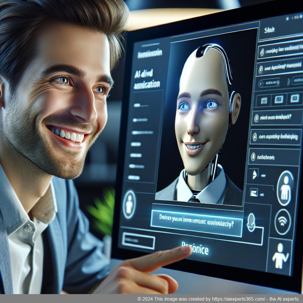 A visual representation of Ailisha's AI Chatbot enhancing customer service on a WordPress website.