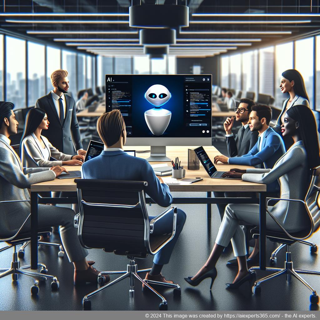 A screenshot showcasing Ailisha's AI Chatbot integrated into a WordPress website interface.
