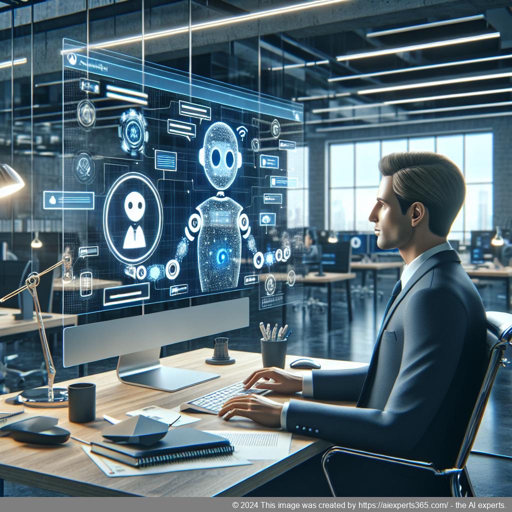 A visual representation of Ailisha's AI-powered WordPress Chatbot Plugin showcasing its unique features such as customizable roles and seamless CRM integration.