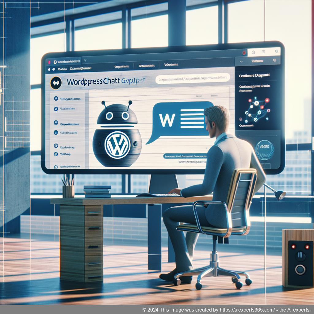 A customized WordPress ChatGPT chatbot interface showcasing personalized user interaction features.