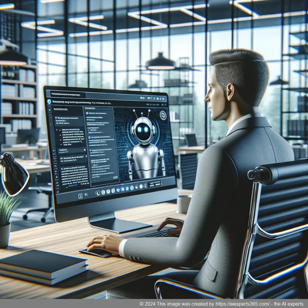 A screenshot showcasing Ailisha's AI Chatbot interface integrated into a WordPress website.