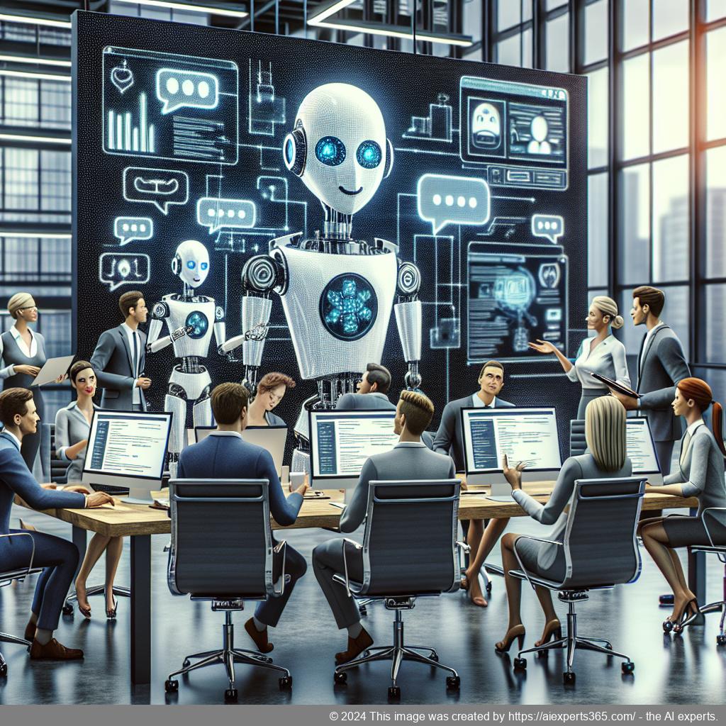 A screenshot showcasing Ailisha's AI Chatbot integrated into a WordPress website, highlighting its user-friendly interface and interactive features.