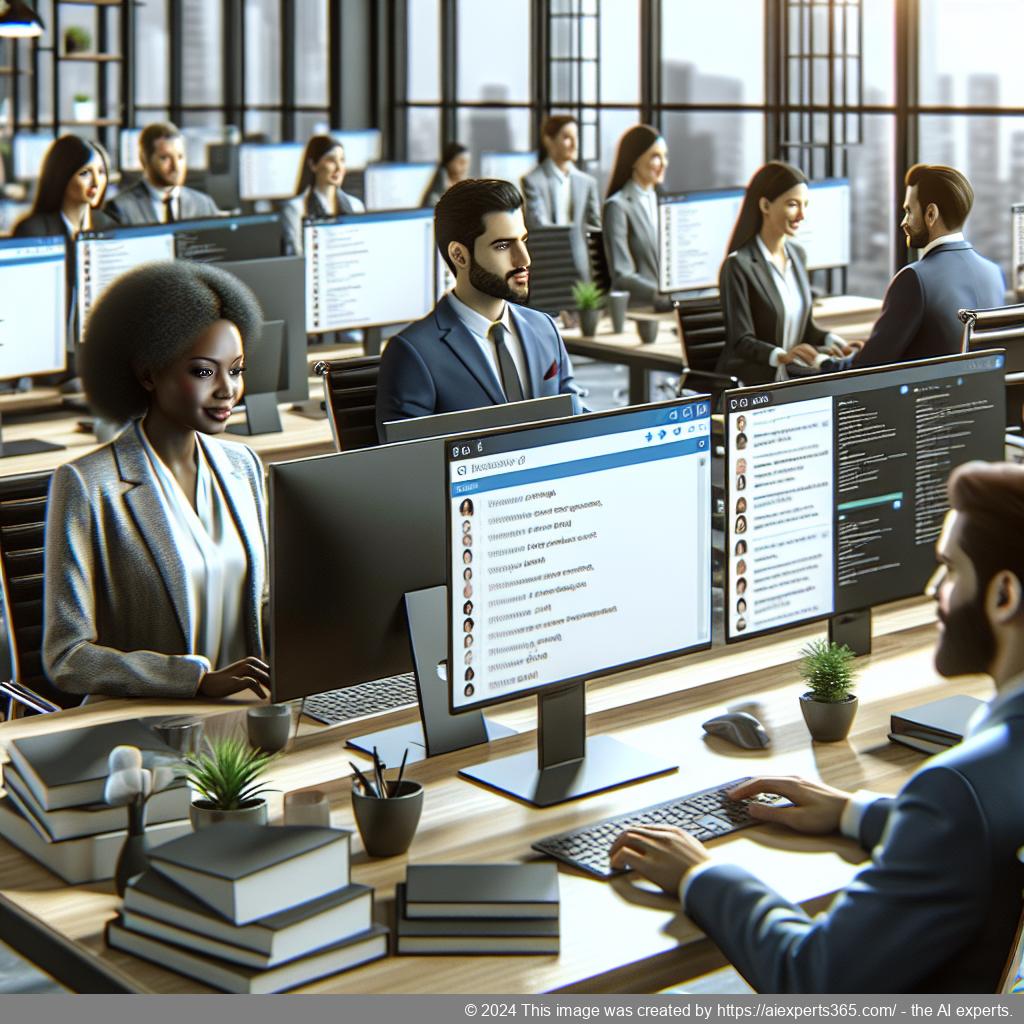 A visual representation of a WordPress ChatGPT chatbot enhancing customer interactions on a website.