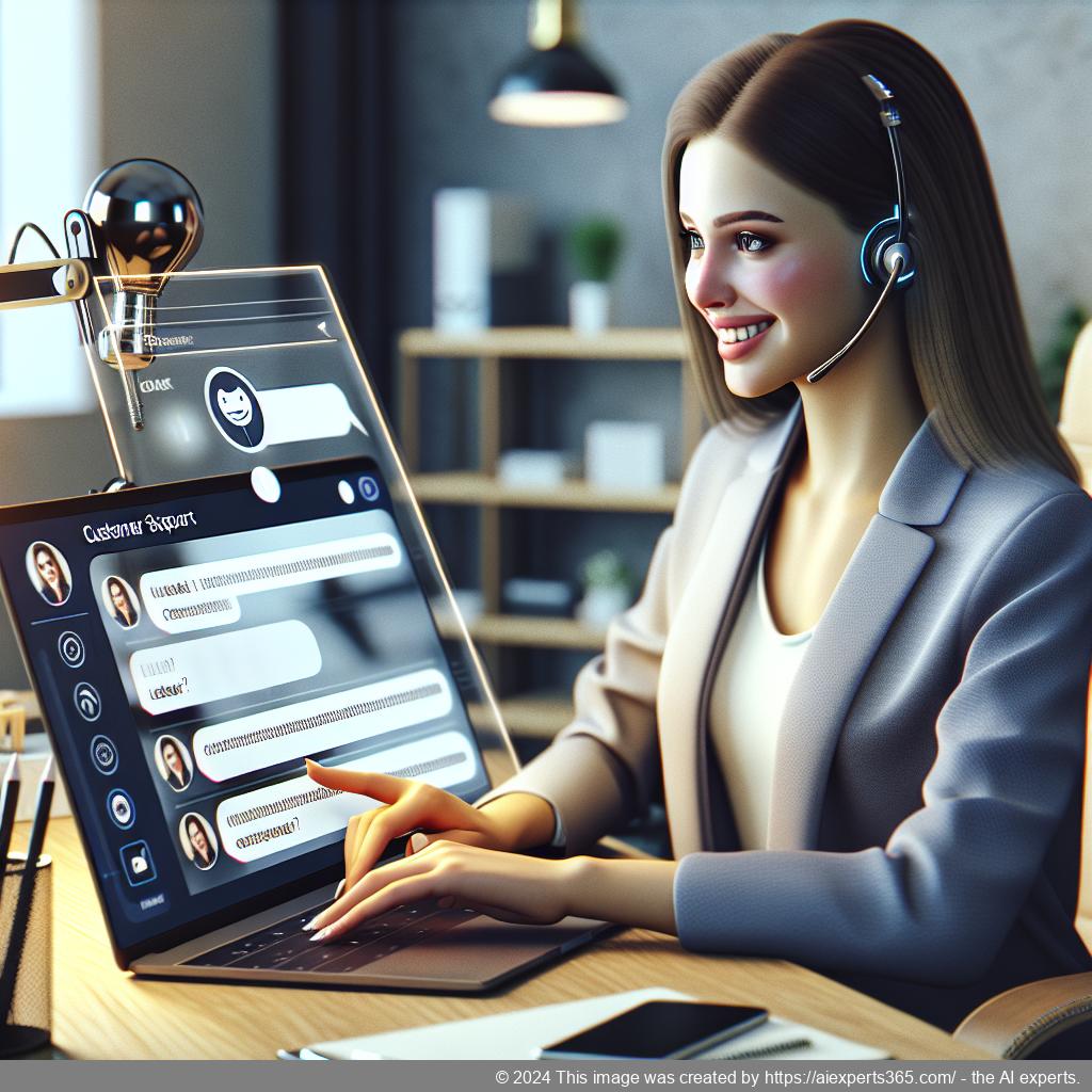 A visual representation of a user interacting with a chatbot on a WordPress website using the WordPress ChatGPT Chatbot Plugin.