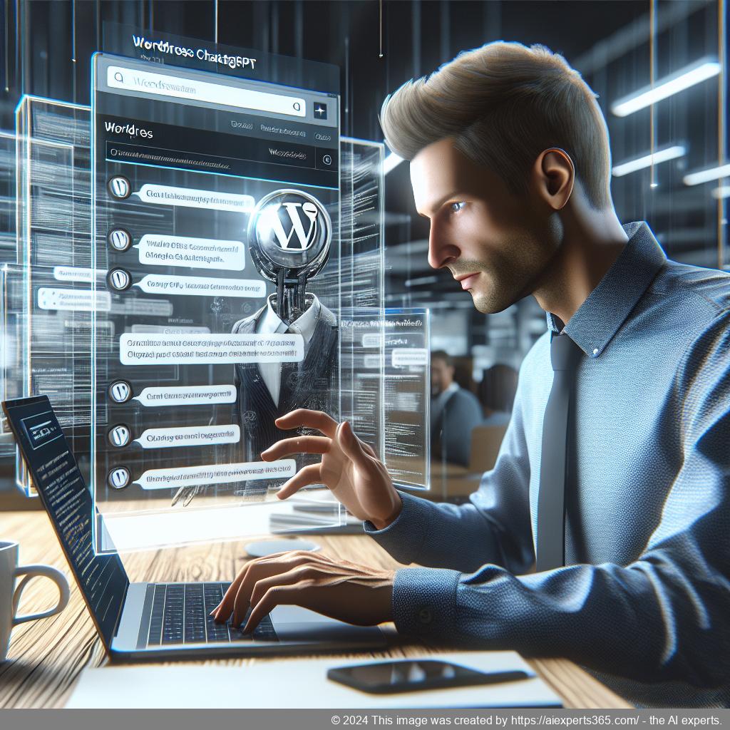 A visual representation of the WordPress ChatGPT Chatbot Plugin showcasing its interface and features aimed at enhancing customer engagement.