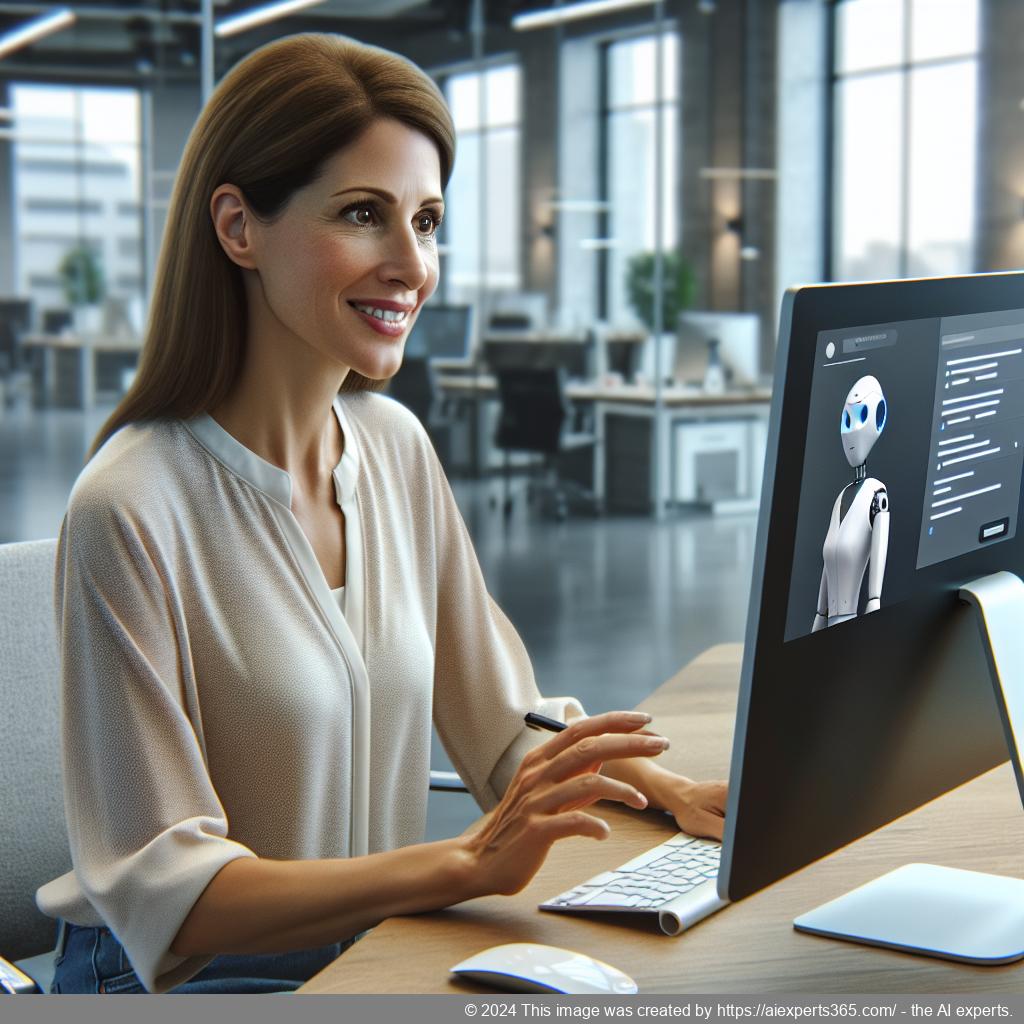 A visual representation of utilizing the WordPress ChatGPT Chatbot Plugin for enhanced customer service on websites.