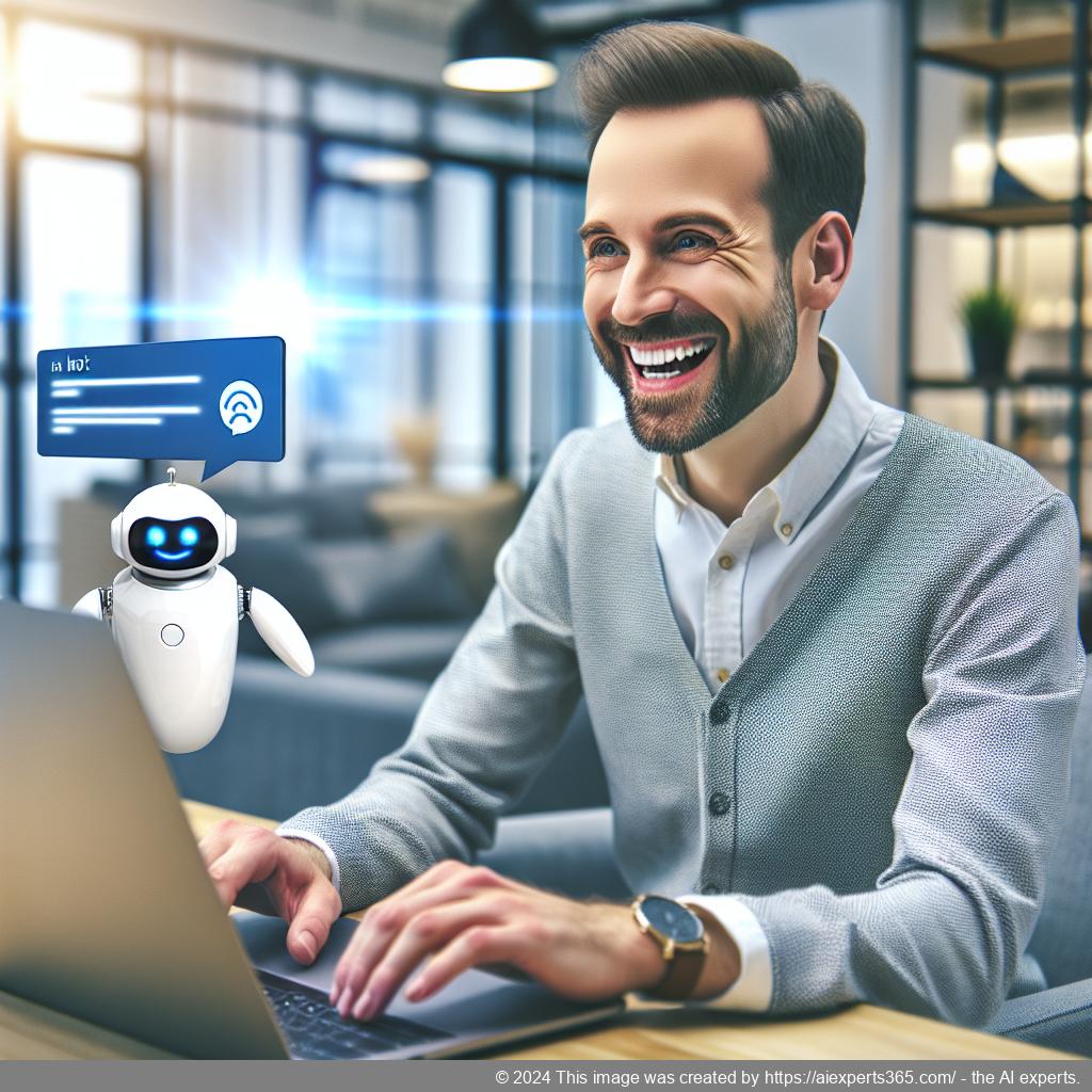 A visual representation of enhanced user interactions through the WordPress ChatGPT Chatbot Plugin showcasing a friendly chatbot interface engaging users.