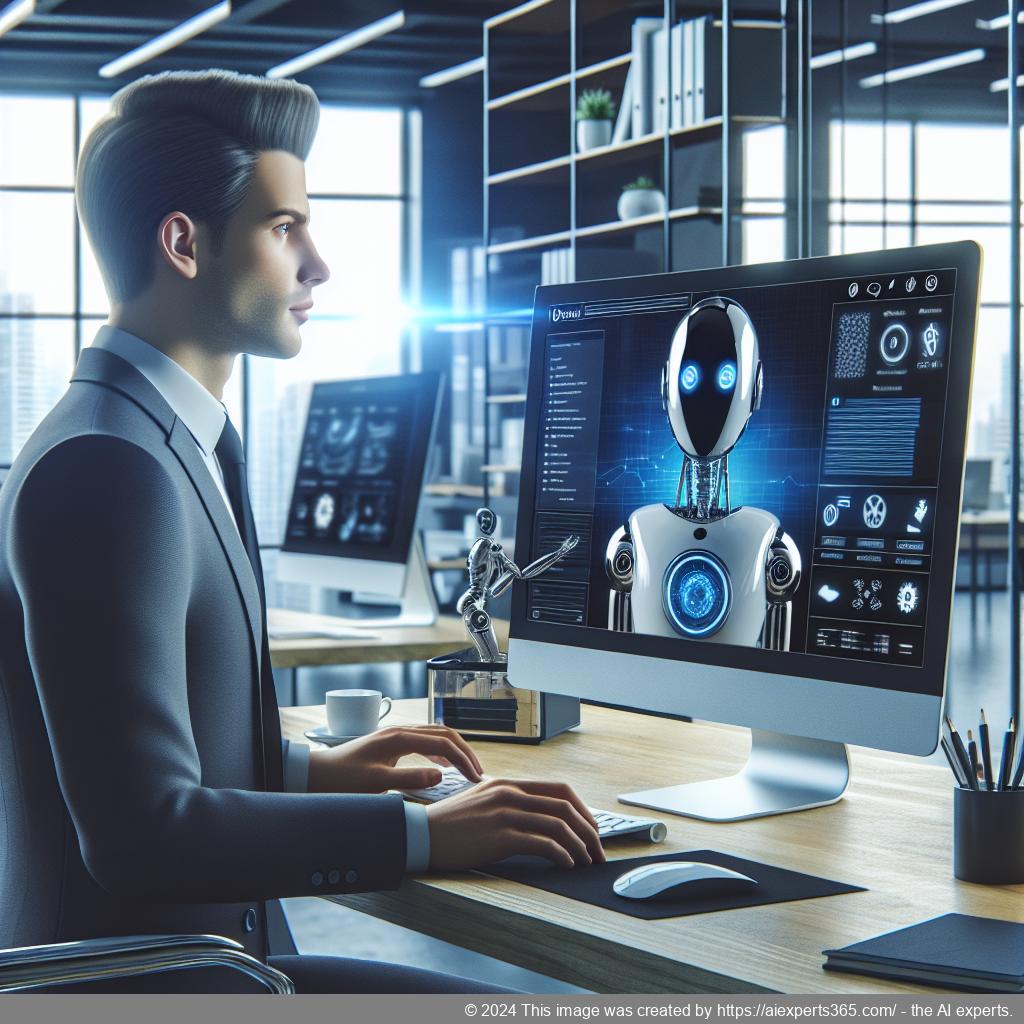 A visual representation of Ailisha's AI Chatbot interface showcasing its features like real-time chat support and customization options.