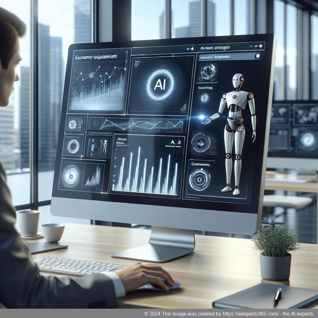 A visual representation of Ailisha's AI Chatbot showcasing its interface and features designed for enhancing customer interaction on WordPress websites.