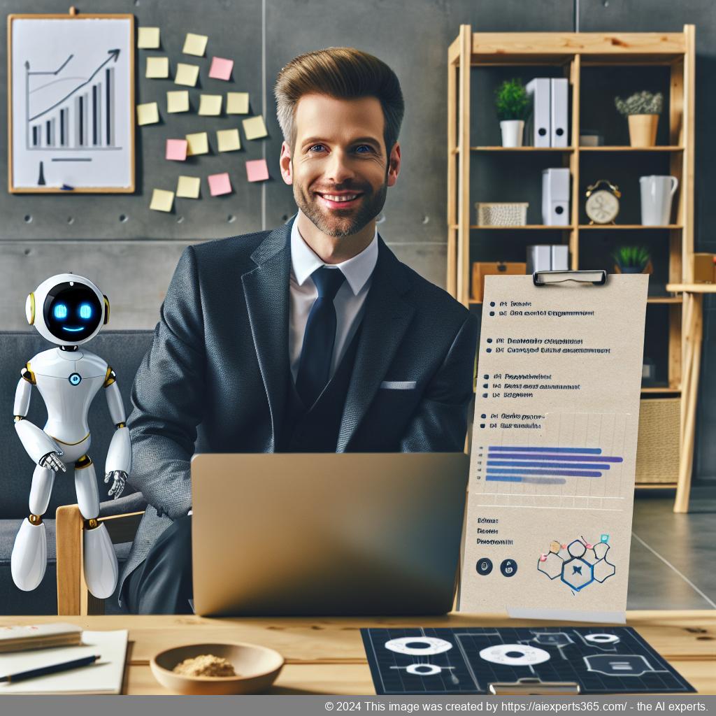 A visual representation of a modern website featuring a friendly AI-driven chatbot interface designed for enhancing user experience on WordPress sites.