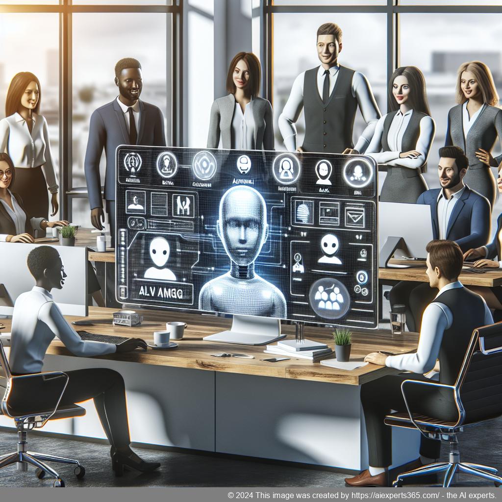 A visual representation of an advanced AI-driven chatbot interface designed specifically for enhancing customer engagement on WordPress websites.