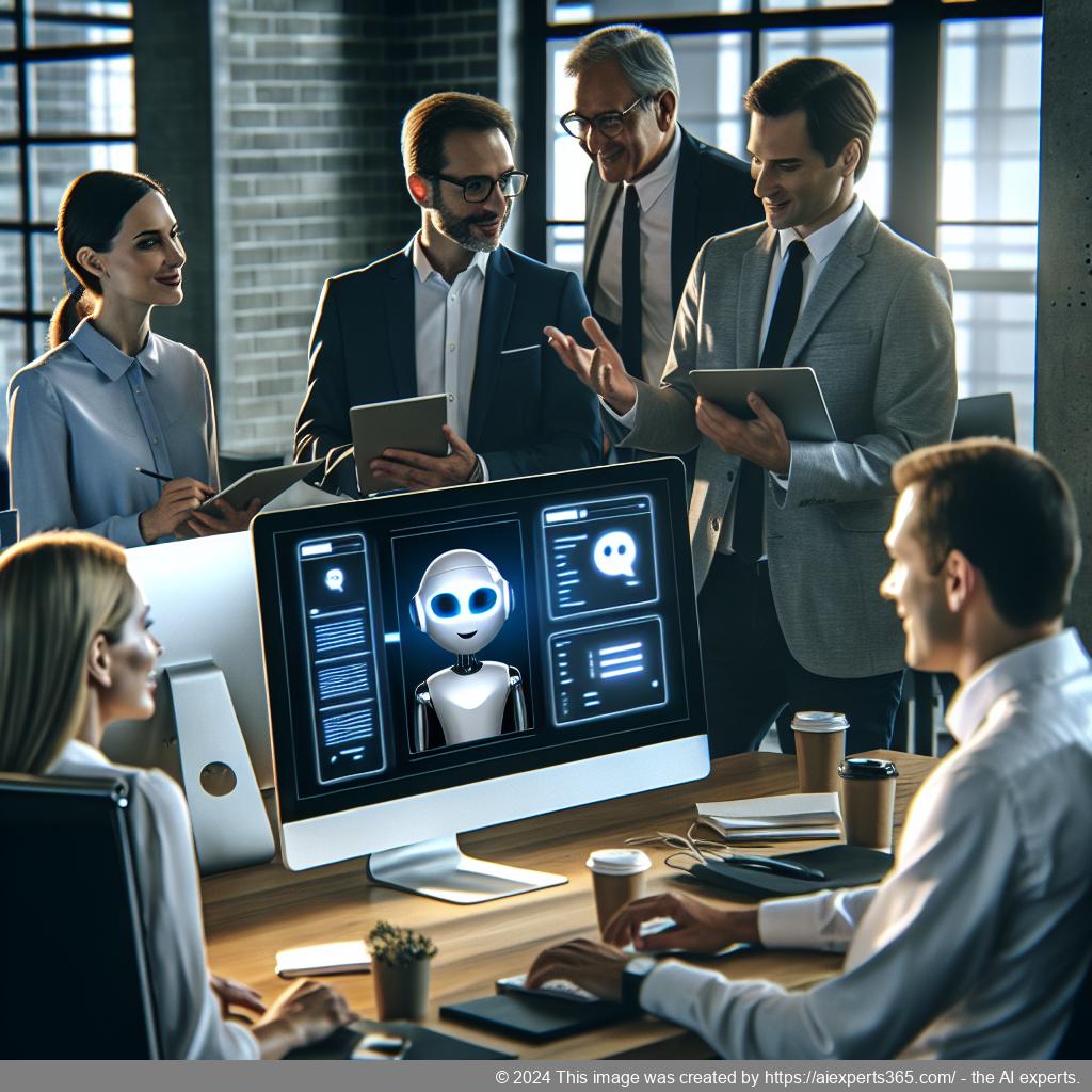 A visually engaging representation of a versatile WordPress chatbot plugin enhancing customer interaction on a digital platform.