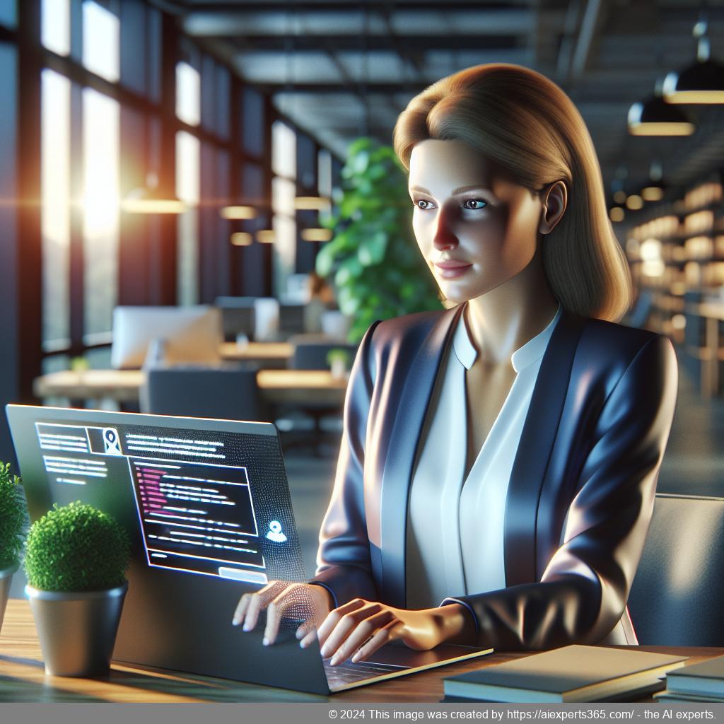 A screenshot showcasing Ailisha's AI Chatbot interface integrated into a WordPress website providing customer support.