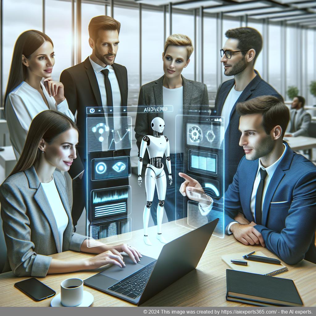 A visual representation of Ailisha's AI Chatbot showcasing its features on a modern website interface.