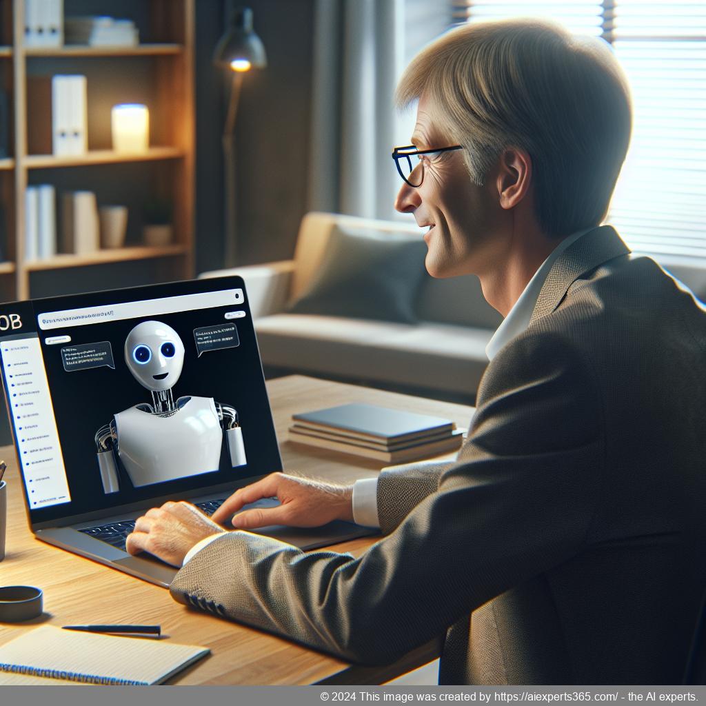A screenshot showing an AI-powered chatbot interface integrated into a WordPress website, enhancing customer support.