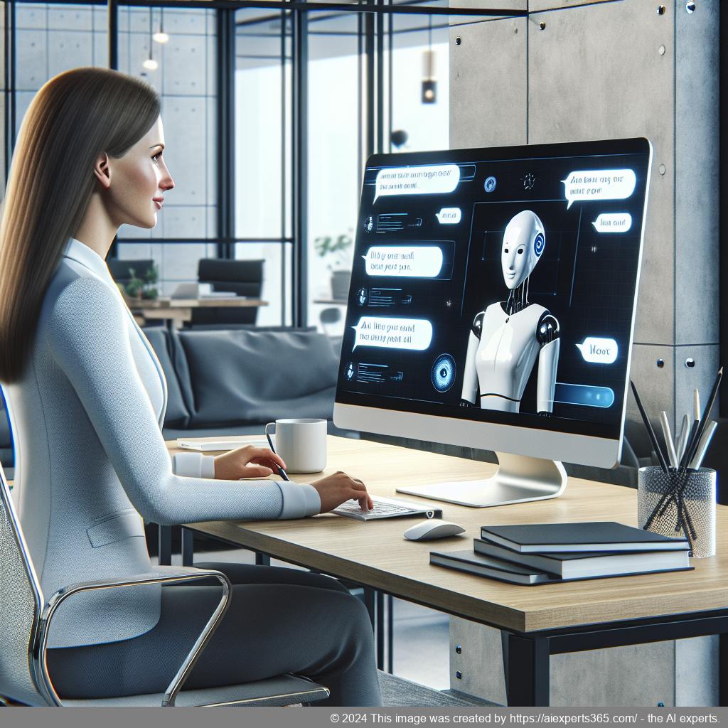 A visual representation of a friendly AI-driven chatbot interface designed for WordPress websites, showcasing its capabilities in enhancing customer interaction.