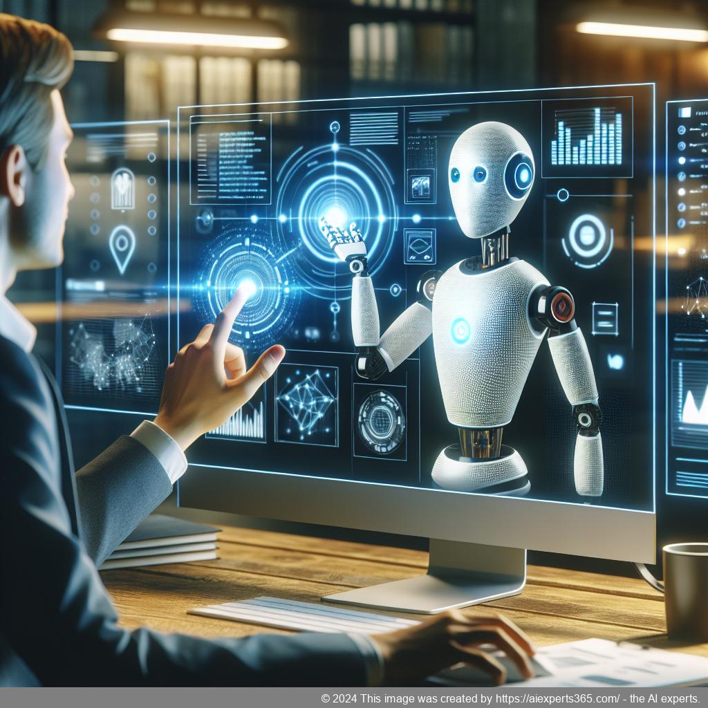 A screenshot showcasing Ailisha's AI Chatbot interface integrated into a WordPress website.