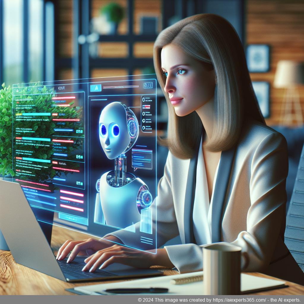 A screenshot showcasing Ailisha's AI Chatbot interface integrated into a WordPress website, highlighting its features such as live chat options and analytics dashboard.