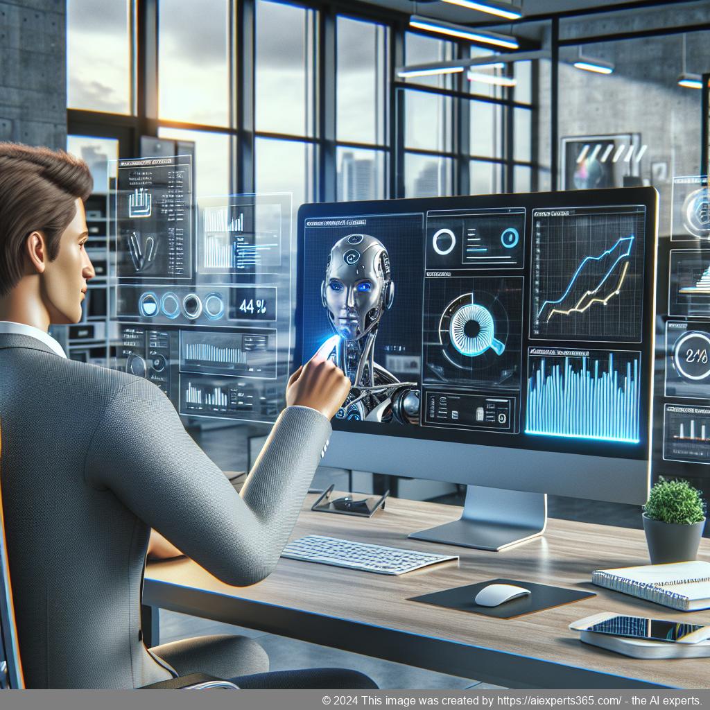 A visual representation of Ailisha's AI Chatbot enhancing user experience on a WordPress website.