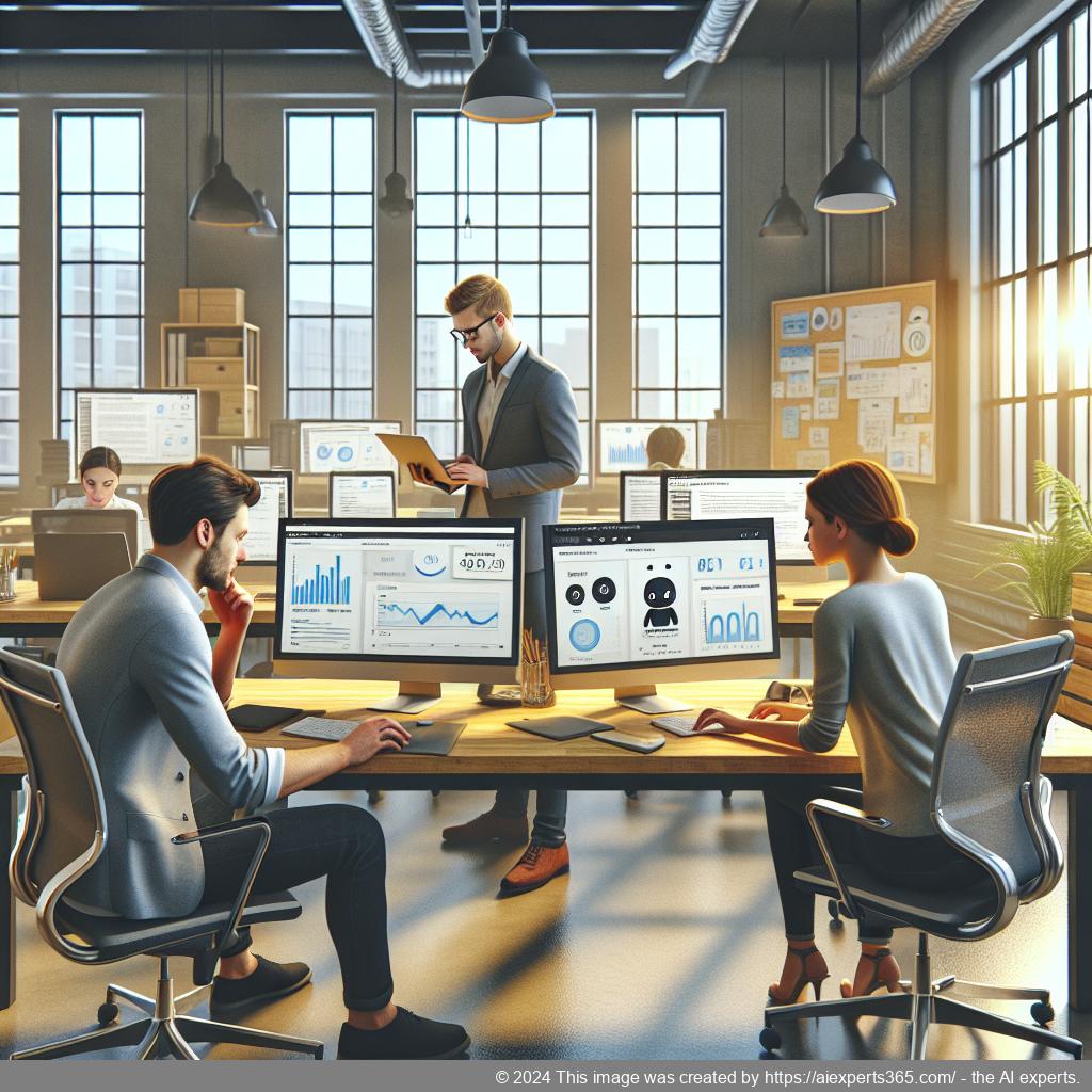 A professional-looking German website showcasing a WordPress chatbot plugin interacting with users for enhanced customer engagement.