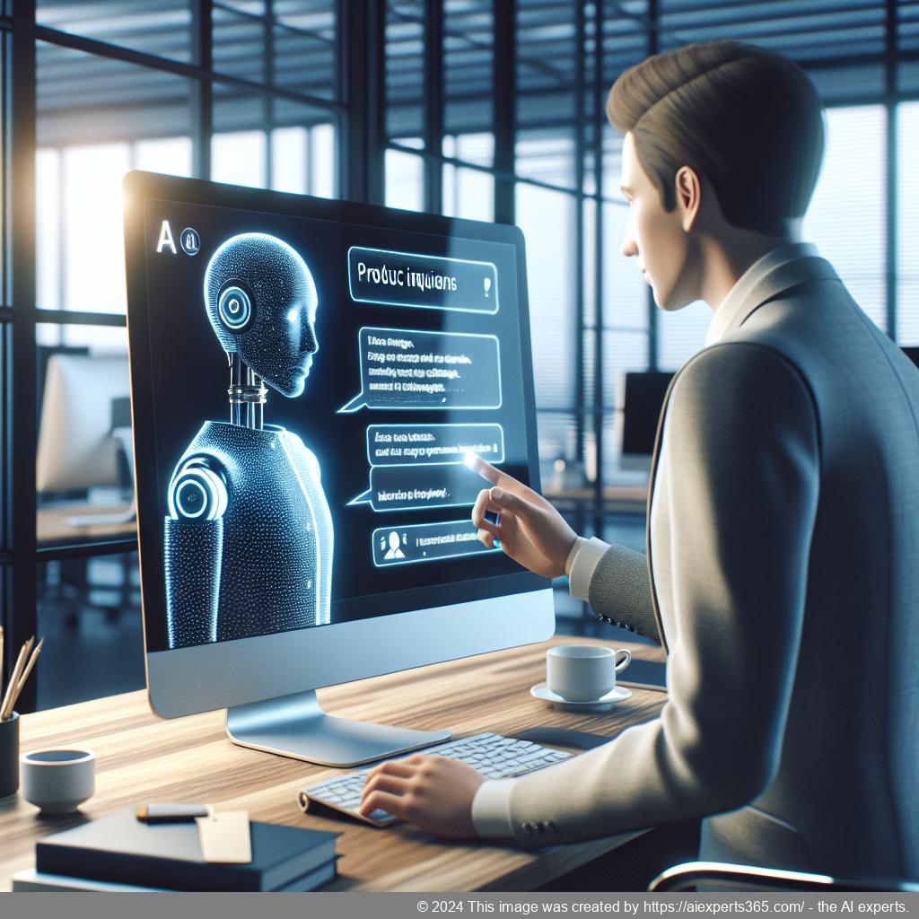 A screenshot showcasing the Ailisha AI Chat Plugin interface on a WordPress website, demonstrating its features for enhanced customer engagement.