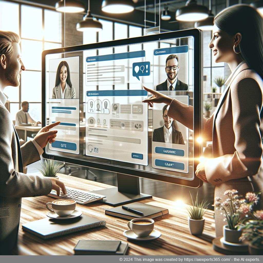 A screenshot showcasing an interactive WordPress chat plugin interface providing real-time support on a website.