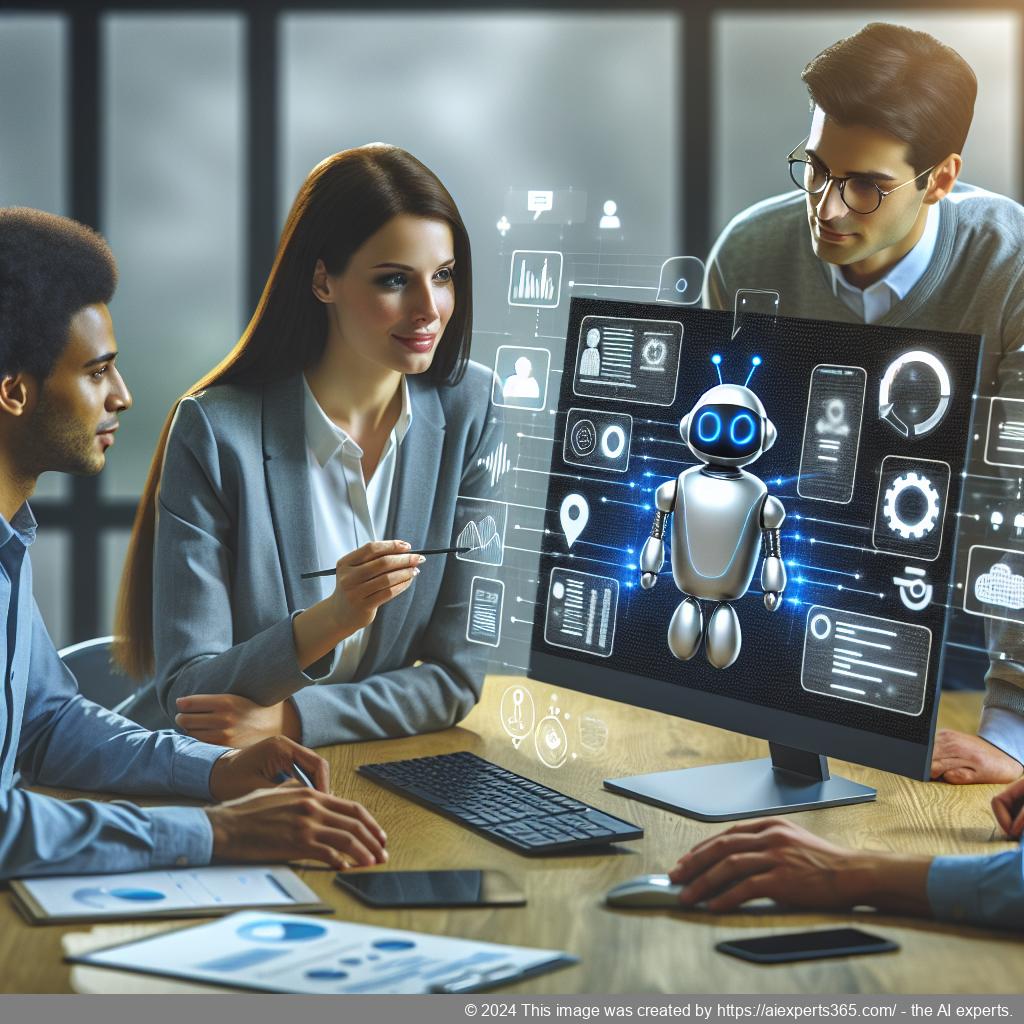 A visual representation illustrating successful integration of chatbots in businesses using Ailisha AI Chatbot on WordPress.