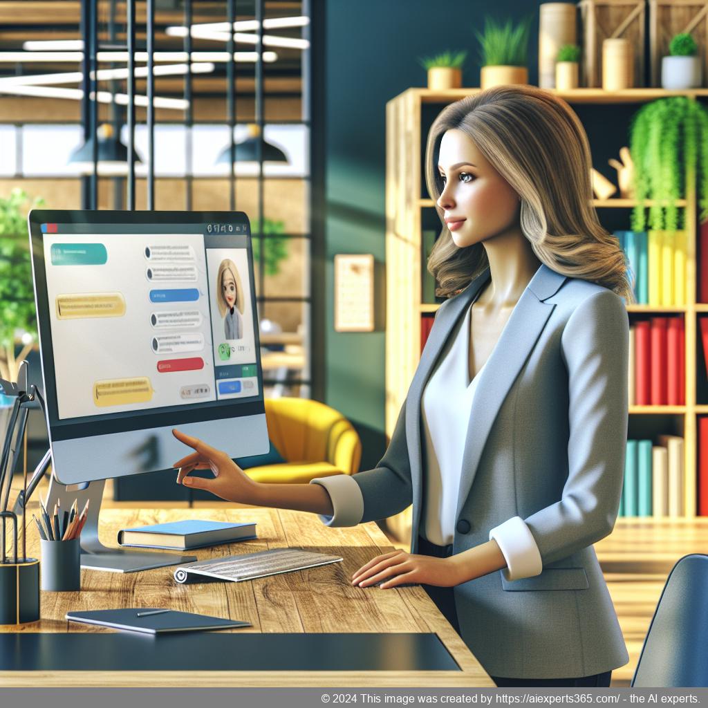 A screenshot of a well-designed WordPress website featuring an interactive chatbot interface that enhances user experience.