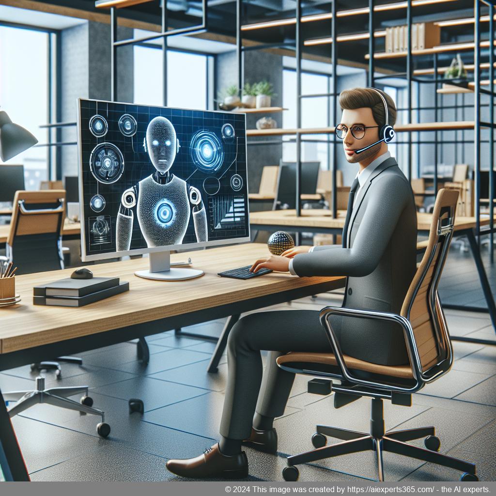 A screenshot of a modern WordPress website featuring an interactive AI-driven chatbot interface designed to enhance user engagement.