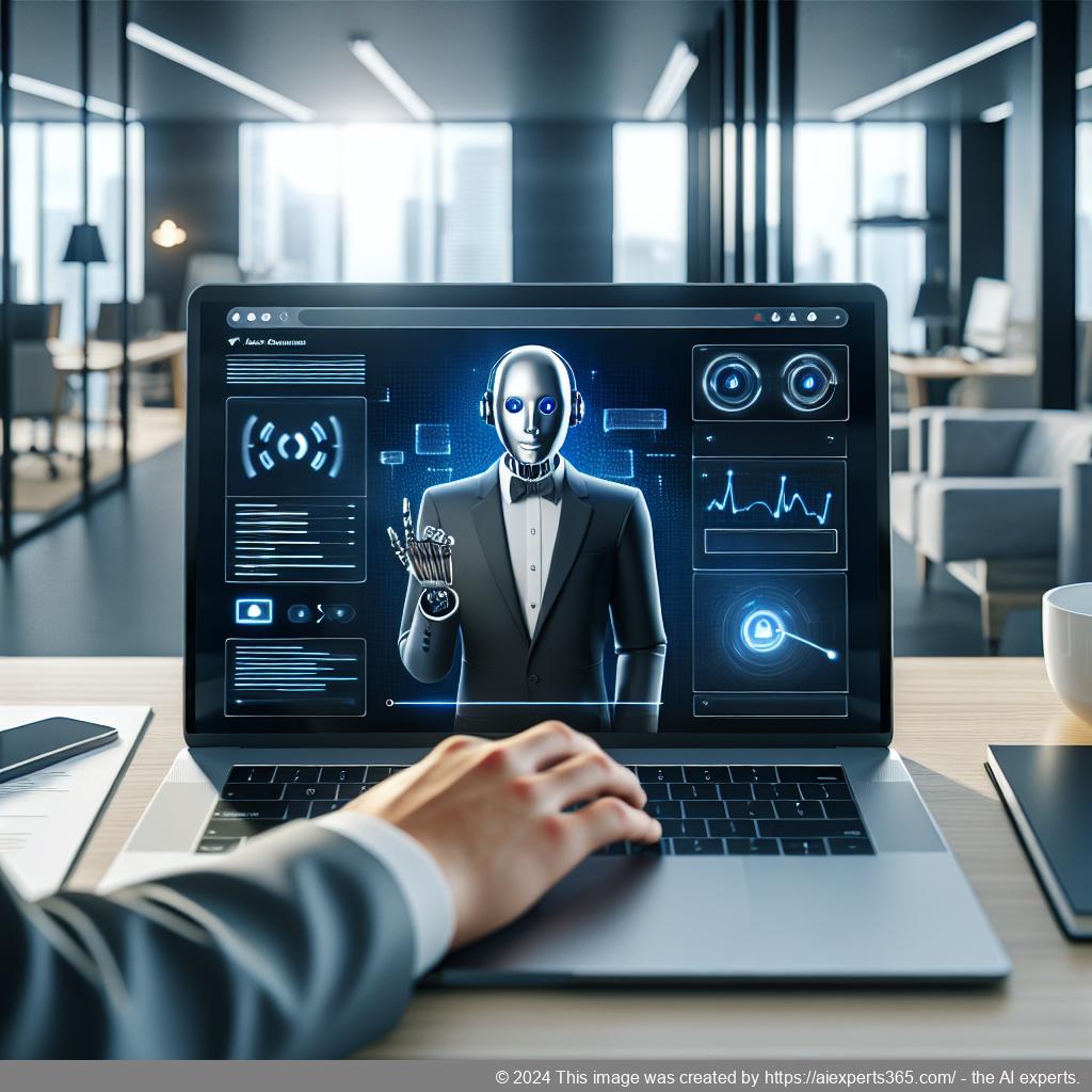 Ailisha's AI-powered chatbot interface integrated into a WordPress website providing real-time customer support.