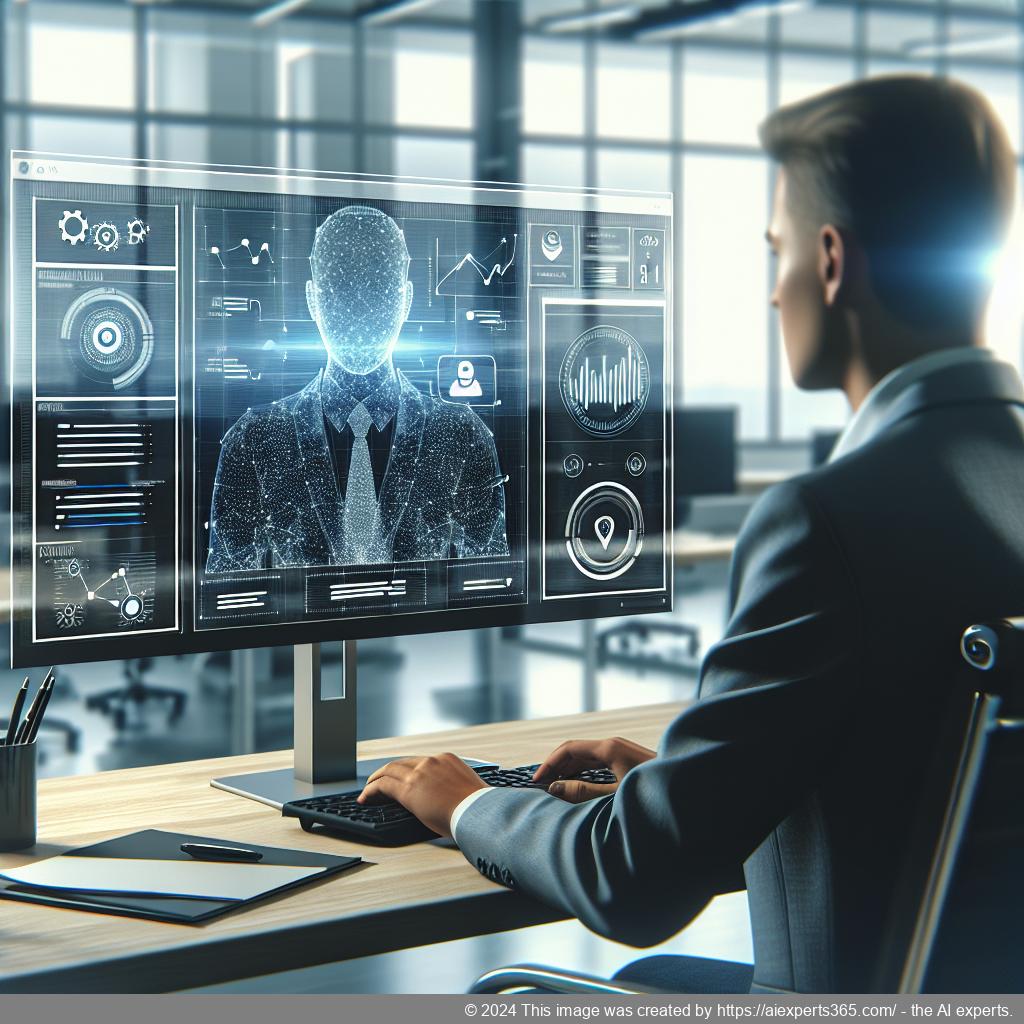 Ailisha's AI Chatbot interface displayed on a computer screen showcasing its features designed for enhancing customer support on WordPress websites.