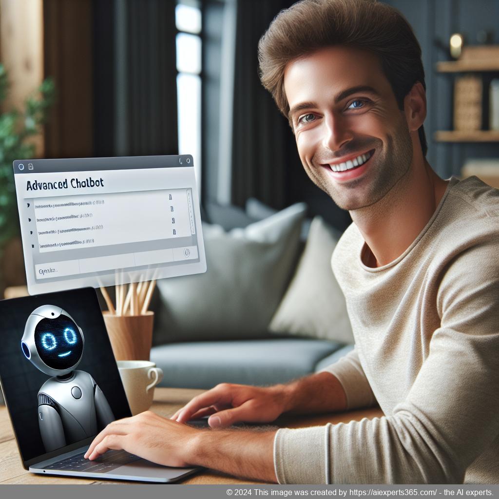 A screenshot showcasing Ailisha's AI Chatbot interface on a WordPress website highlighting its features for enhanced user interaction.