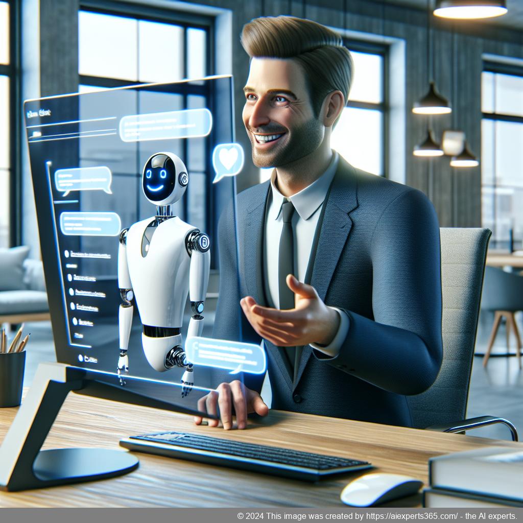A visual representation of an engaging interface showcasing Ailisha's best WordPress AI chatbot providing instant customer support.