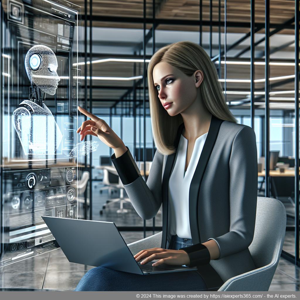 A screenshot showcasing Ailisha's AI Chatbot interface integrated into a modern WordPress website.