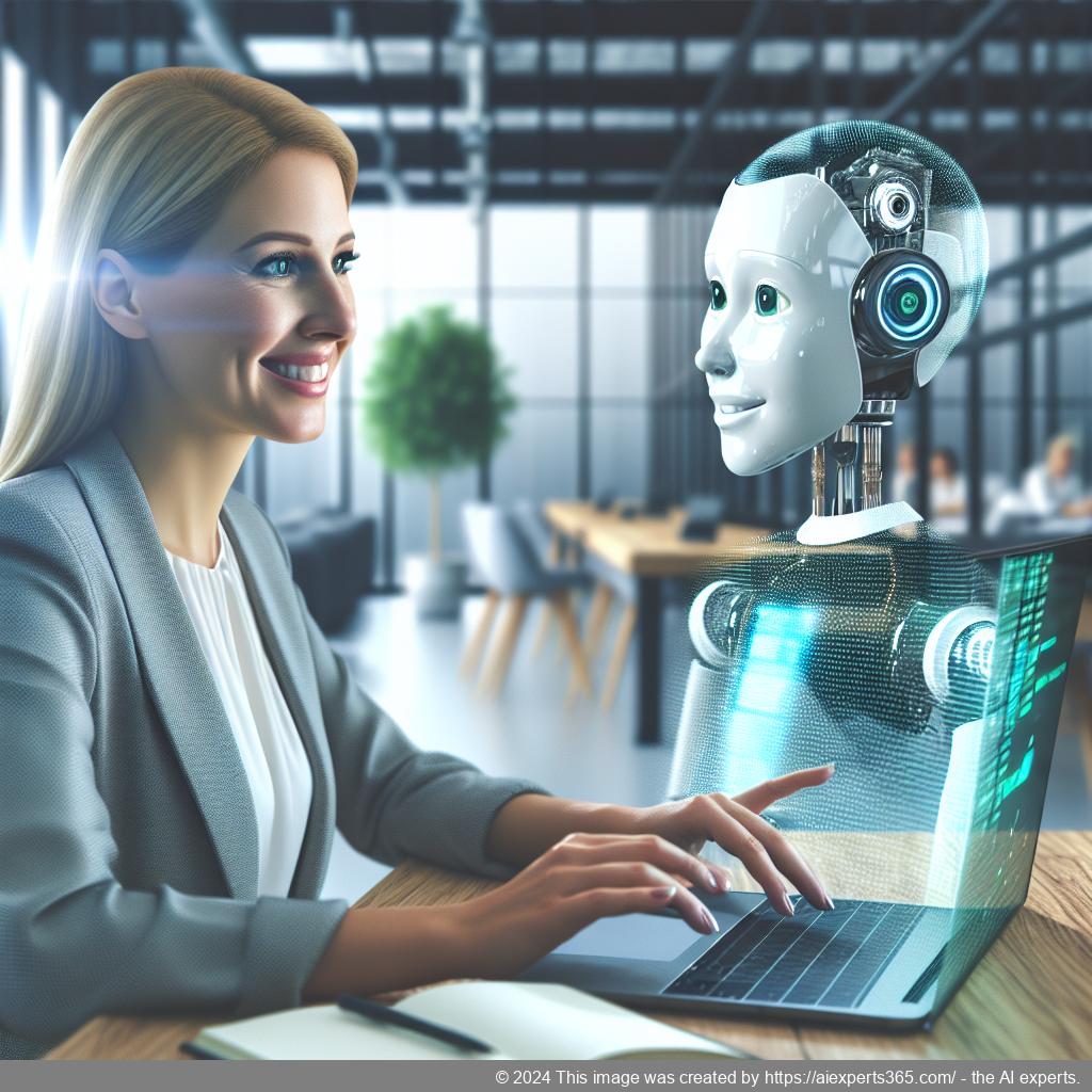 A screenshot showcasing Ailisha's AI Chatbot interface integrated into a WordPress website.