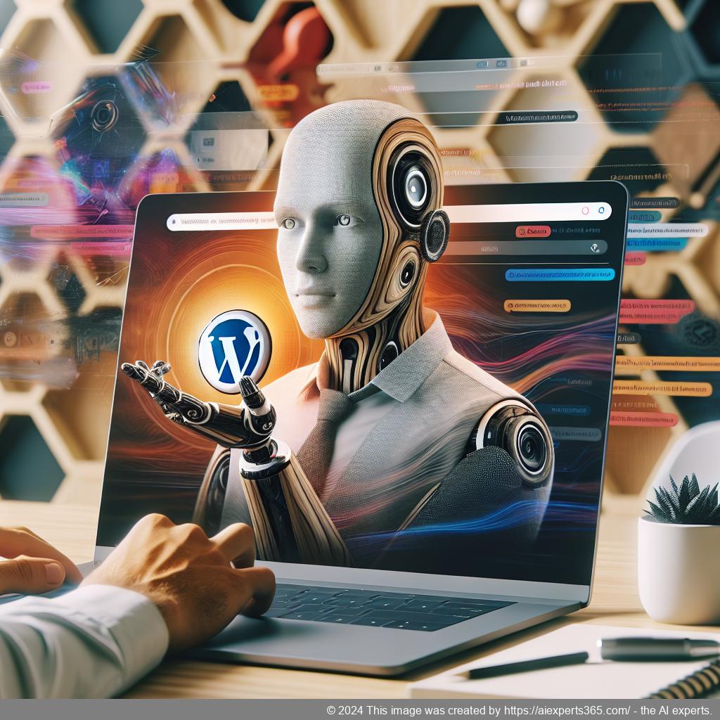 A professional-looking WordPress chatbot interface showcasing real-time customer interaction and engagement.