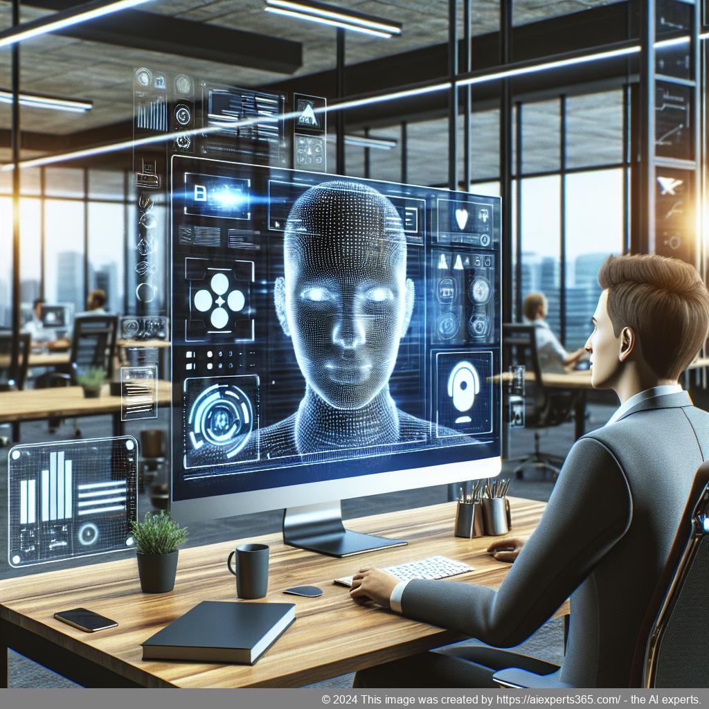A screenshot showcasing Ailisha's AI Chatbot interface on a WordPress website highlighting its features such as customizable roles and FAQ database.