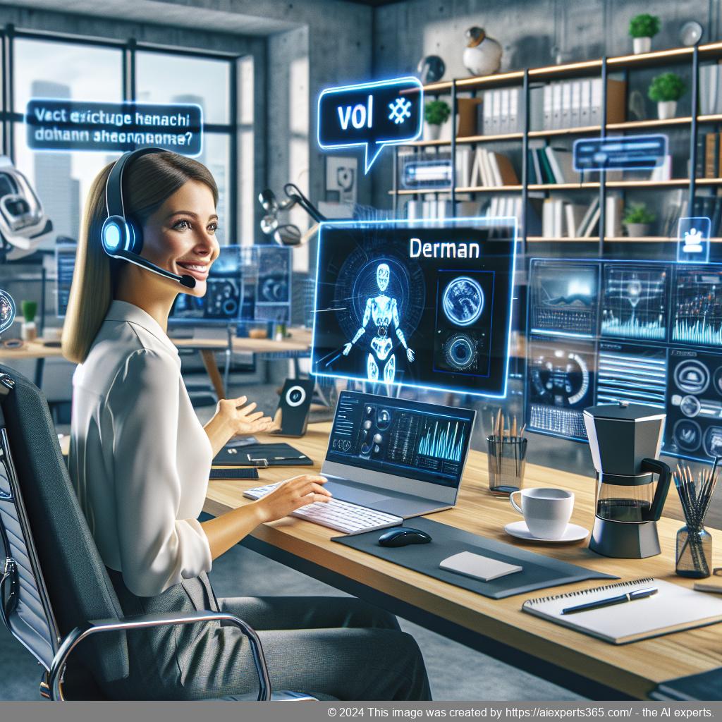A screenshot showcasing Ailisha's AI Chatbot interface integrated into a WordPress website providing customer support.