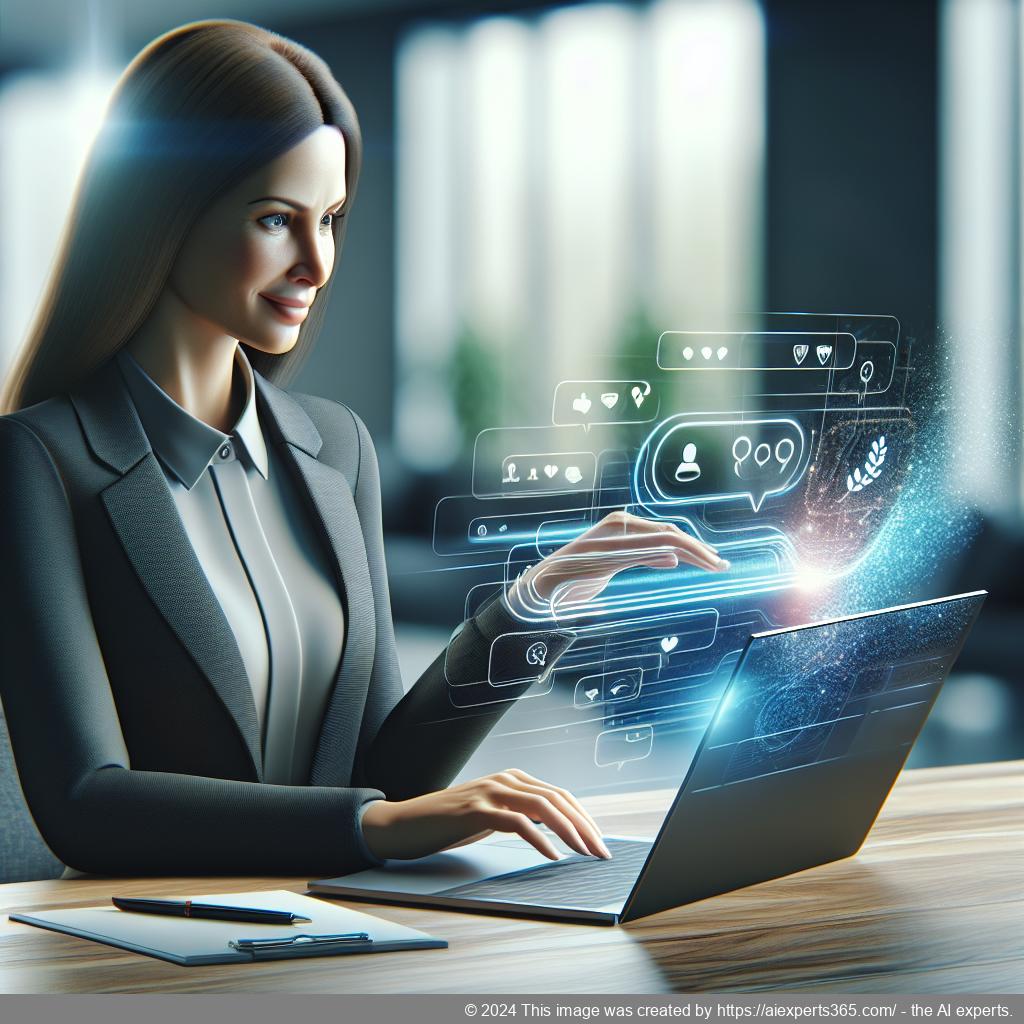 A screenshot showcasing Ailisha's AI Chatbot interface on a WordPress website, highlighting its user-friendly design and customization options.