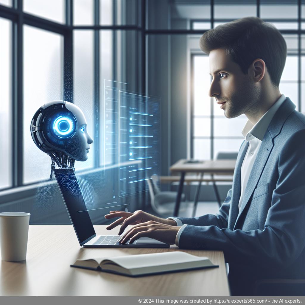 A visual representation of a WordPress ChatGPT chatbot enhancing website efficiency through AI-driven customer engagement.