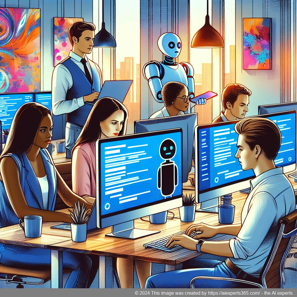 A visual representation of a WordPress ChatGPT chatbot engaging with users on a website interface.