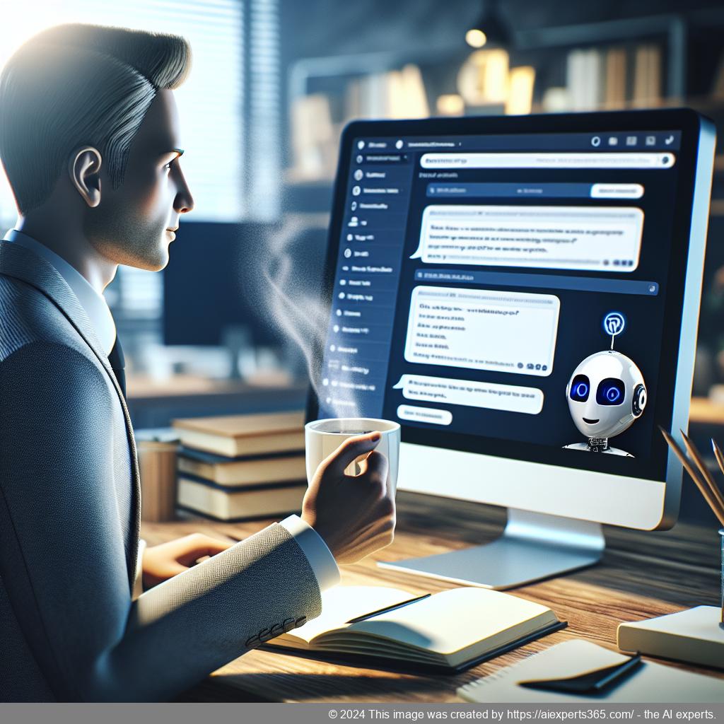 A visual representation of a WordPress ChatGPT chatbot enhancing online interactions through AI technology.