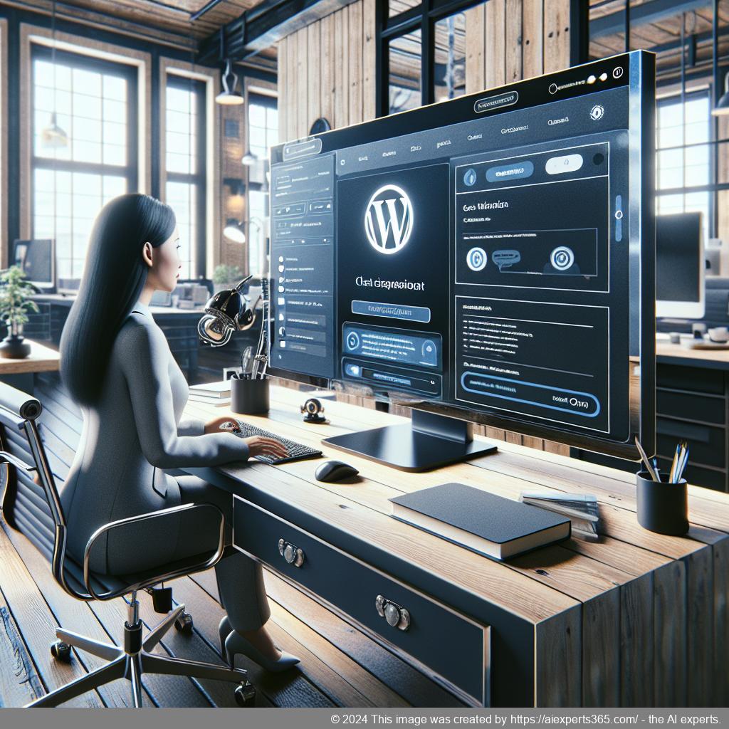 A screenshot of a WordPress site featuring the ChatGPT chatbot interface demonstrating enhanced user interaction.