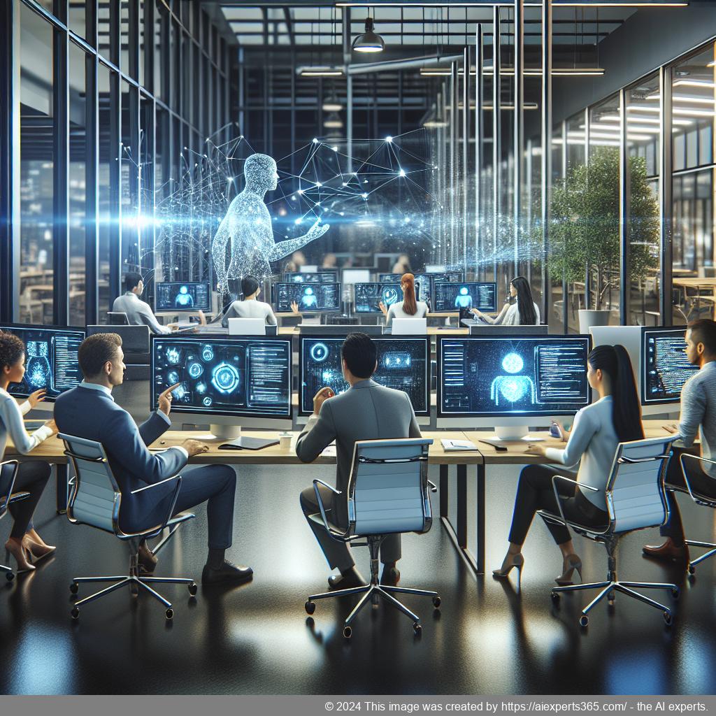 Illustration showcasing the WordPress ChatGPT Chatbot Plugin enhancing customer interaction through AI technology.